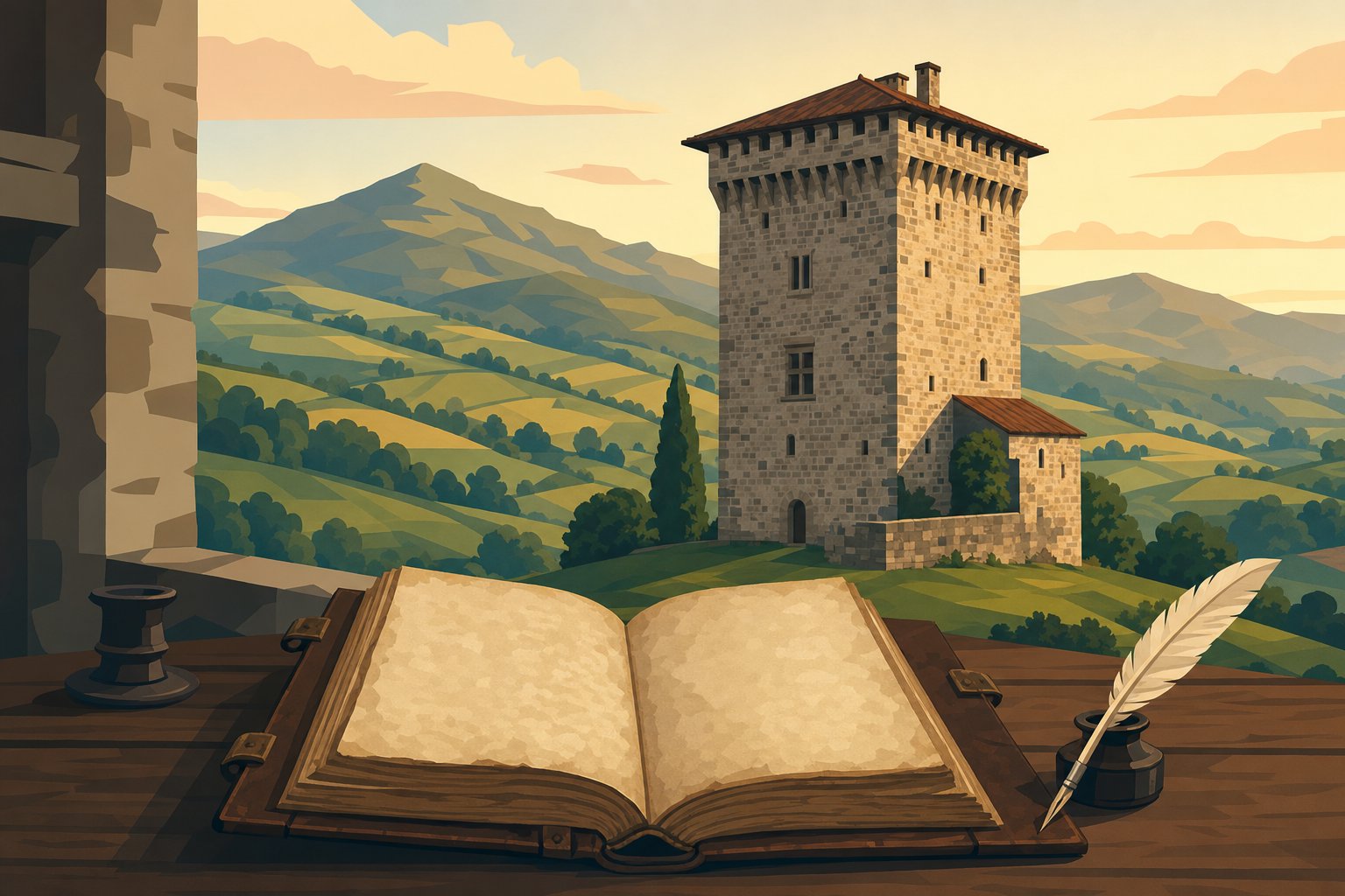 El Manuscrito de Lazarraga, el libro que nació en la torre de Larrea