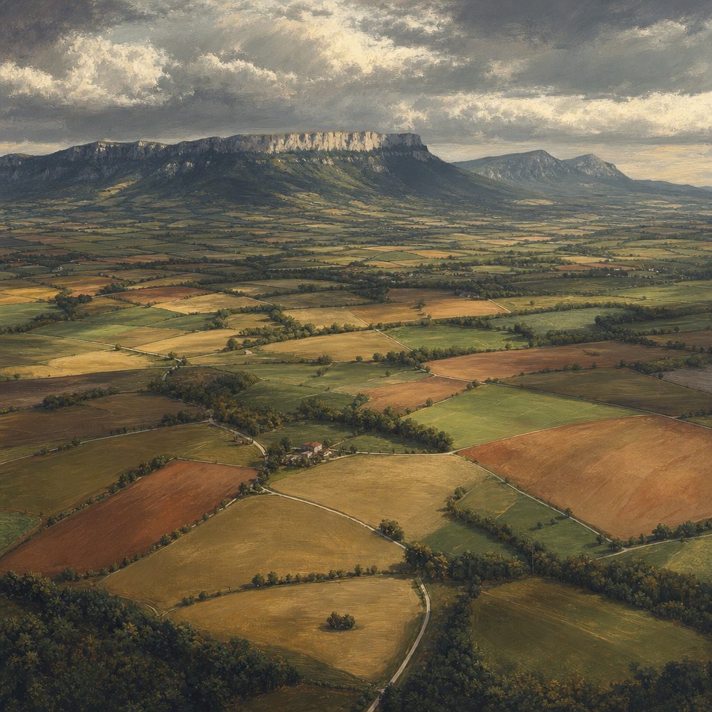 Paisaje agrícola de la Llanada Alavesa